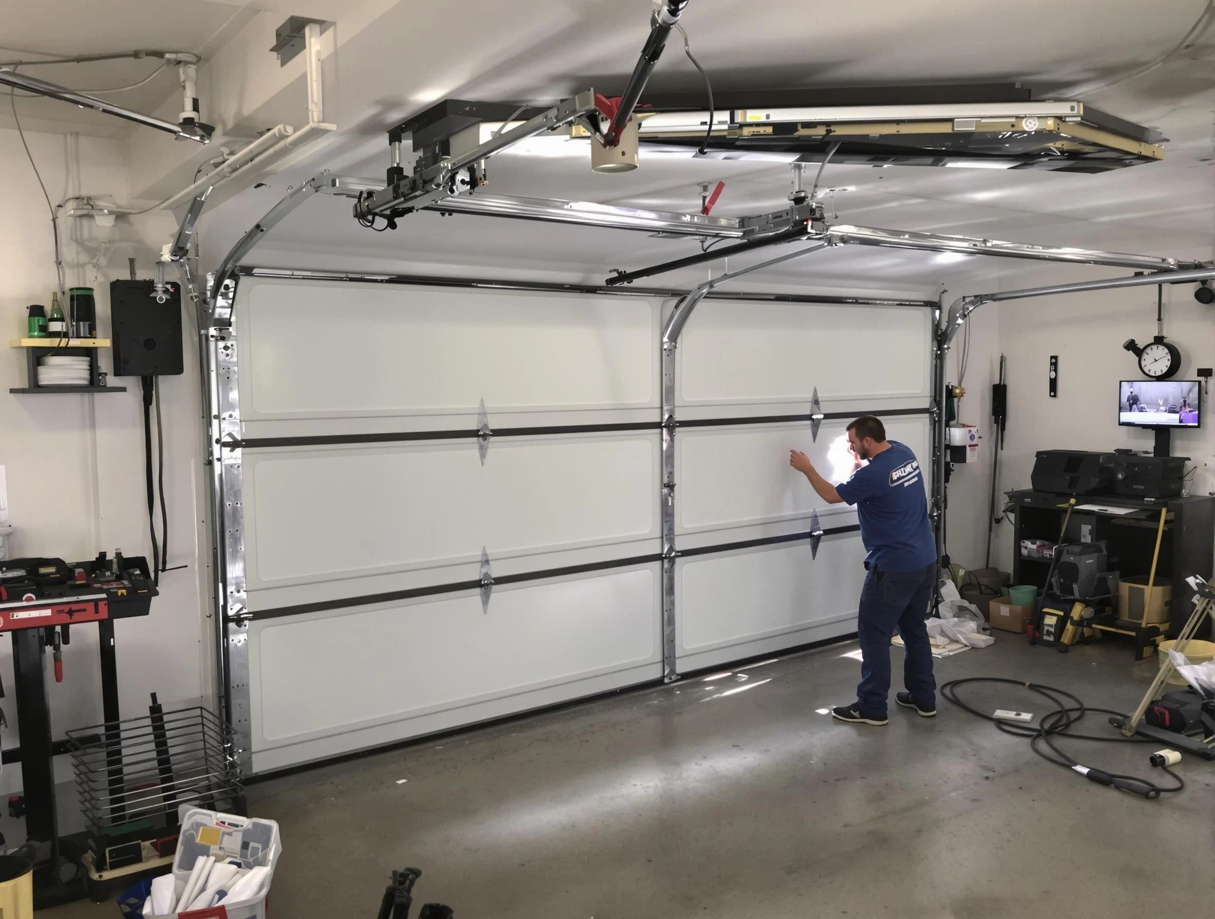Professional garage door repair service by Natick Garage Door Repair in Natick