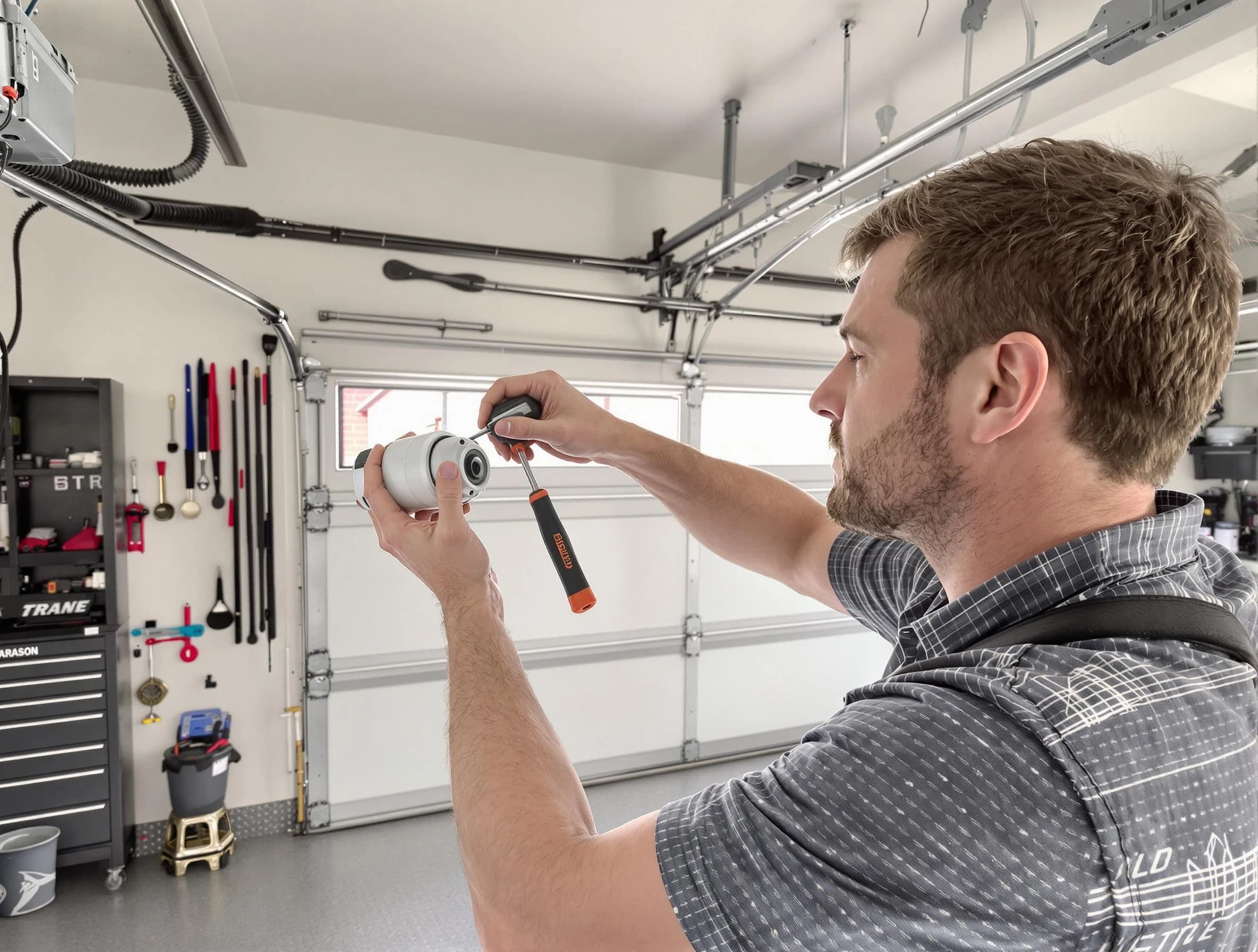 Garage door opener repair service by Natick Garage Door Repair in Natick