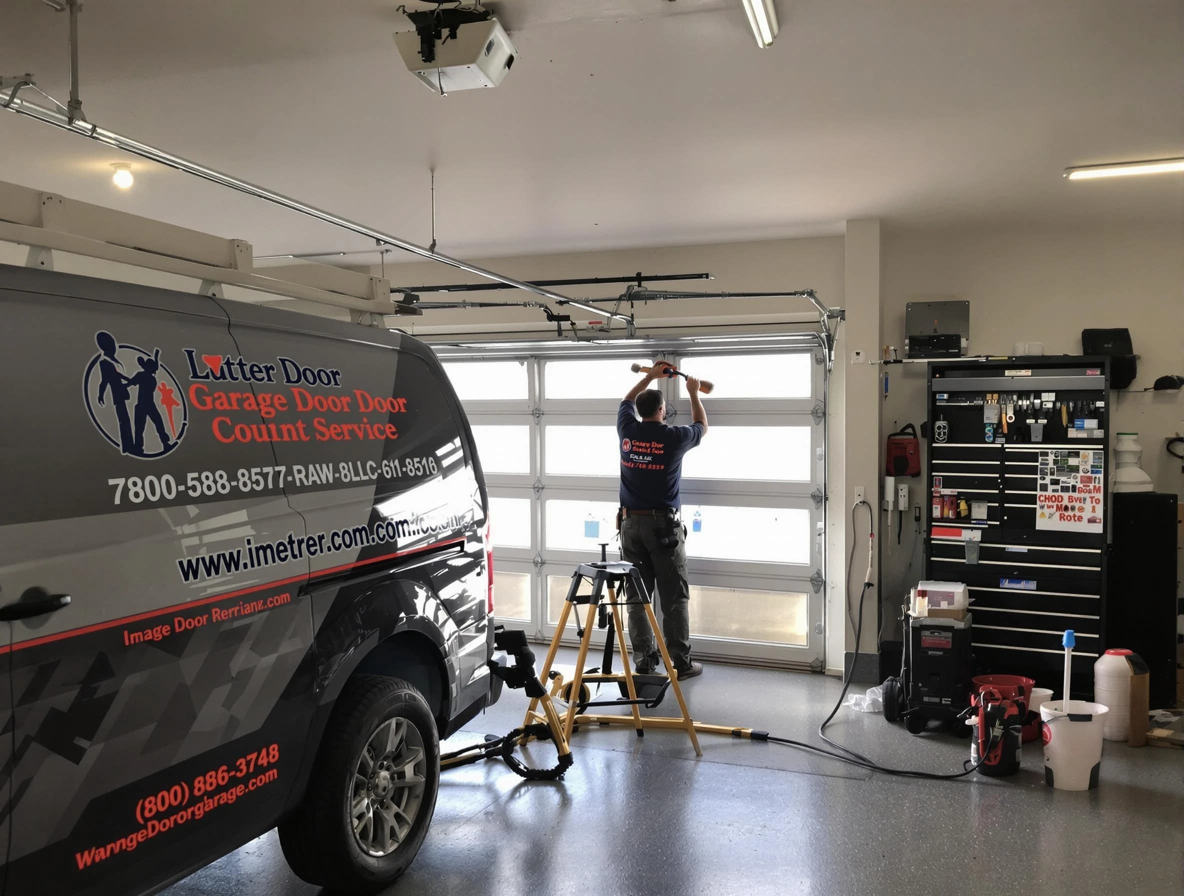Natick Garage Door Repair rapid response team performing same-day repair in Natick