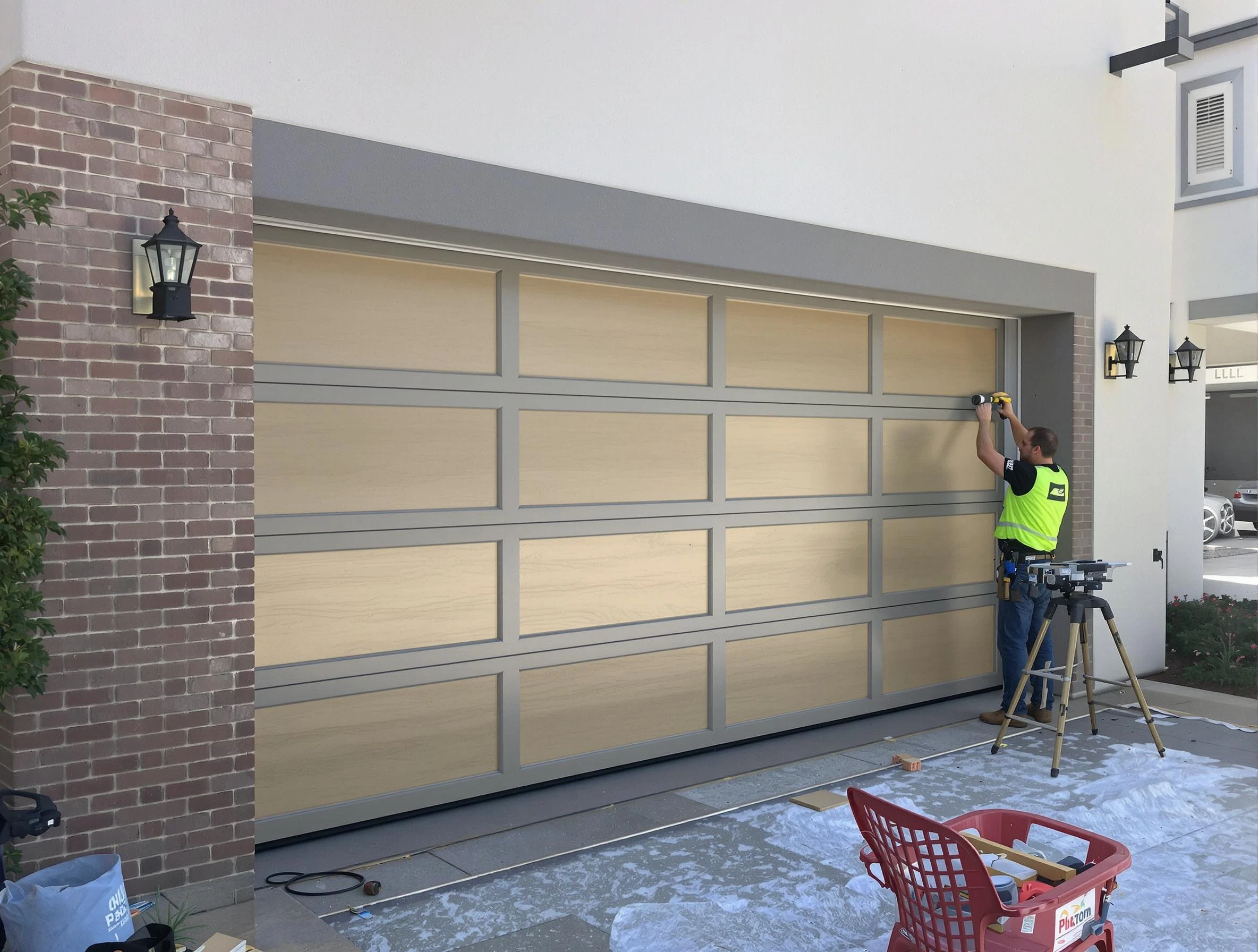 Garage door replacement service by Natick Garage Door Repair in Natick