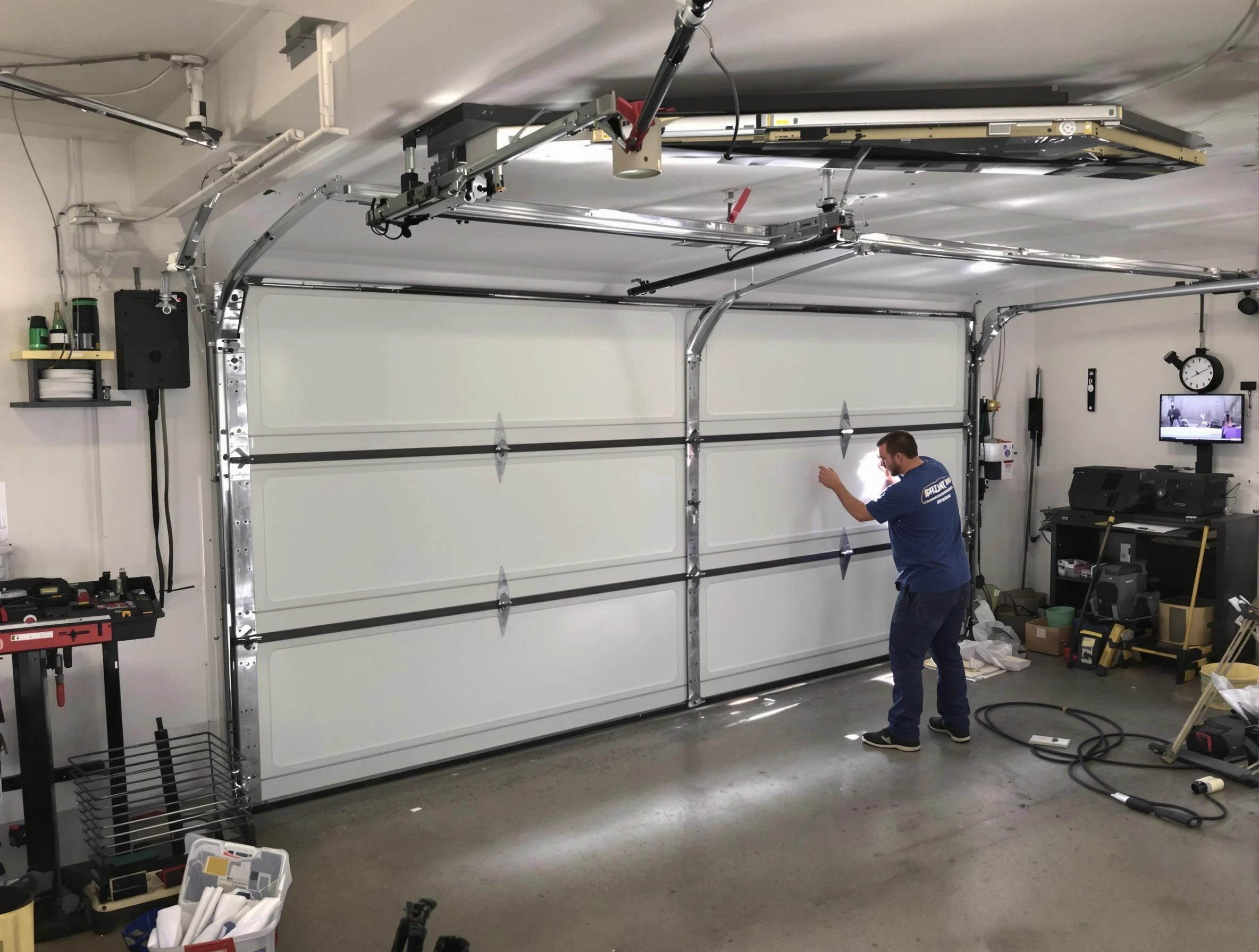 Professional garage door repair service by Natick Garage Door Repair in Natick