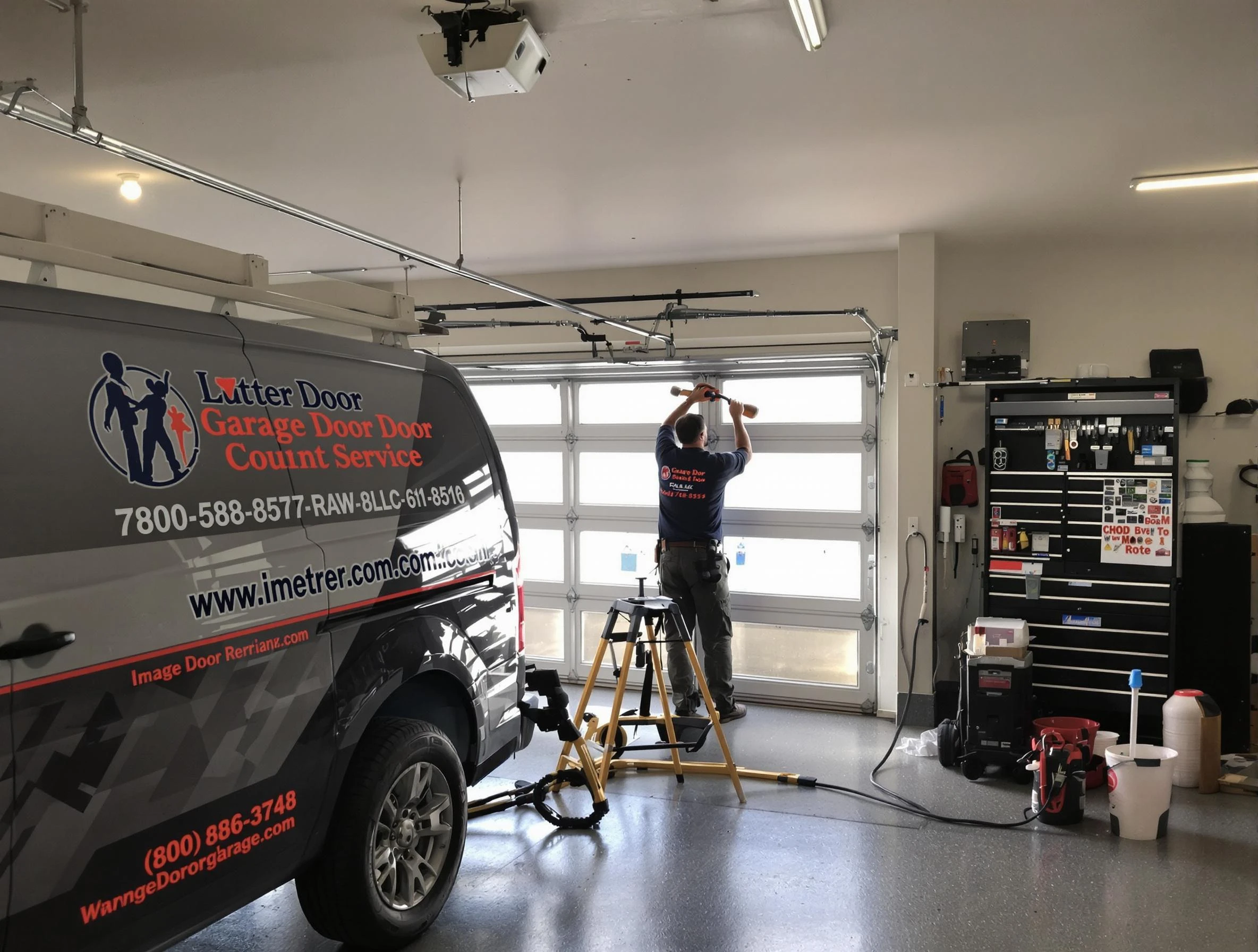 Natick Garage Door Repair rapid response team performing same-day repair in Natick